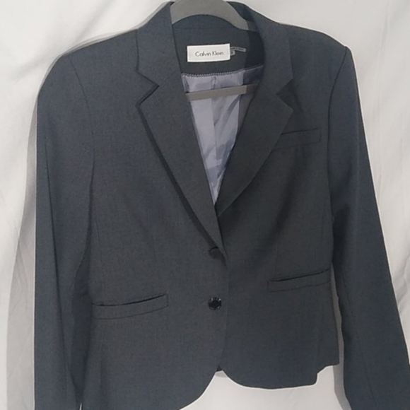 Calvin Klein fitted two button blazer size… - Picture 2 of 5